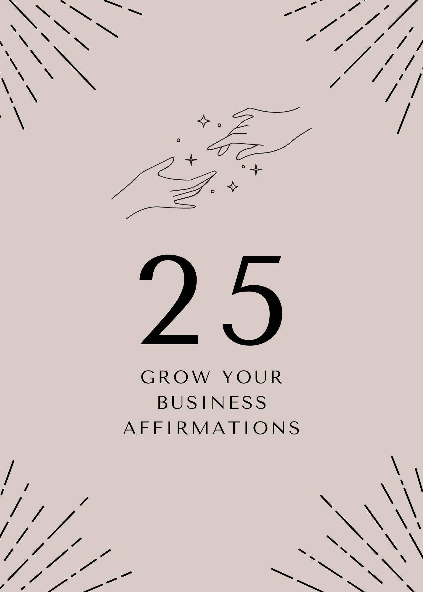 Business Owner/Career Growth Affirmation Bundle