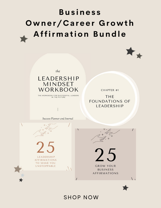 Business Owner/Career Growth Affirmation Bundle